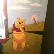 Winnie the Poor Nursery Mural